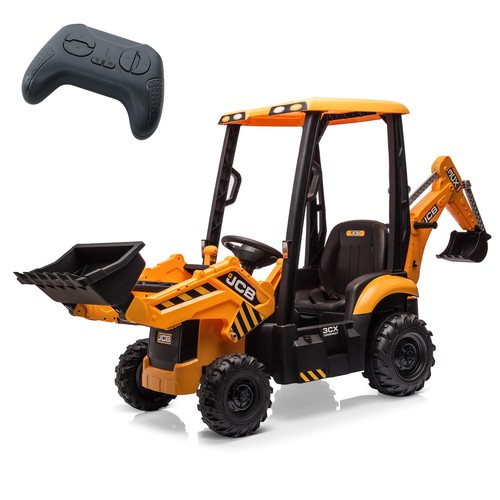 Jcb 12v licensed kids ride - 12v,