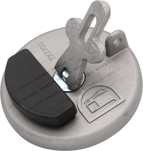 Locking fuel cap 7x7700 - 7x7700, gray