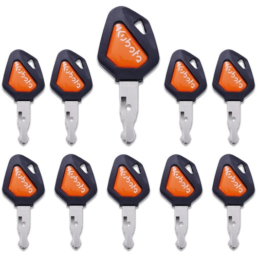 10pcs kubota ignition keys - kubota,