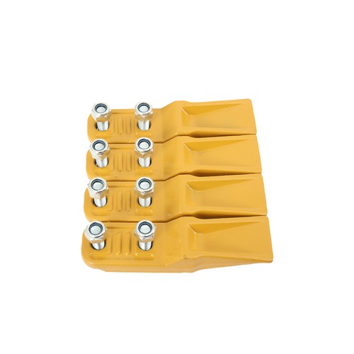 Bucket teeth with bolts and - bucket,