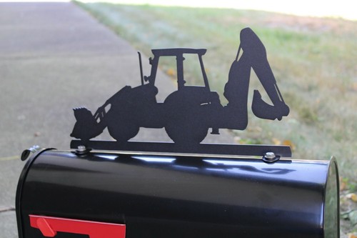 Backhoe digger loader - digger, metal